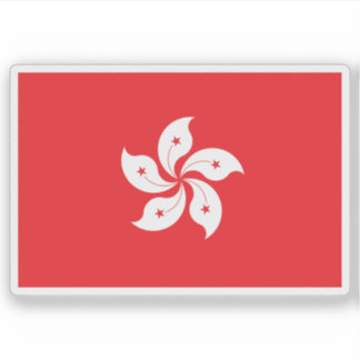 Flag of the Hong Kong region, China