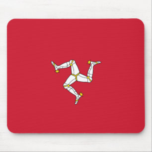 Flag of the Isle of Man Mouse Pad