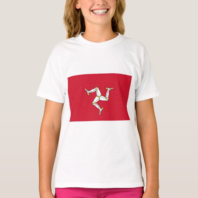 Flag of the Isle of Man T-Shirt (Front)
