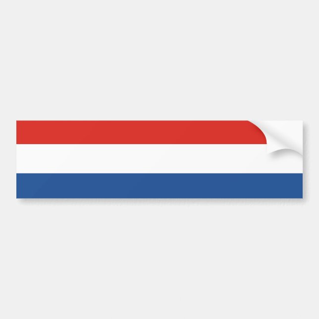 Flag of the Netherlands Bumper Sticker (Front)
