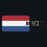 Flag of the Netherlands Luggage Tag<br><div class="desc">Flag of the Netherlands</div>