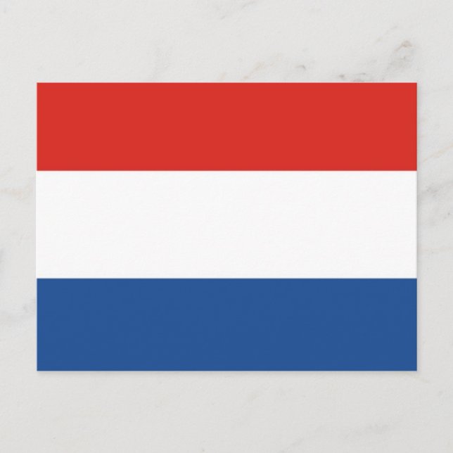 Flag of the Netherlands Postcard (Front)