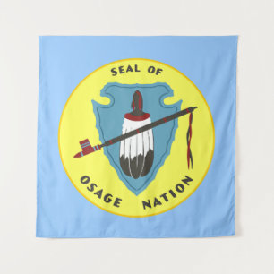 Flag of the Osage Nation Tapestry