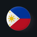 Flag of the Philippines 3 Cm Round Badge<br><div class="desc">Flag of the Philippines</div>
