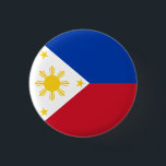 Flag of the Philippines 3 Cm Round Badge<br><div class="desc">Flag of the Philippines</div>