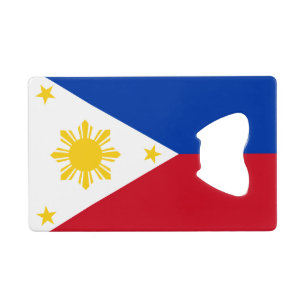 Flag of the Philippines Credit Card Bottle Opener