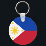 Flag of the Philippines Key Ring<br><div class="desc">Flag of the Philippines</div>