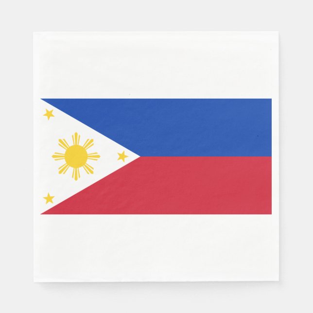 Flag of the Philippines Napkin (Front)