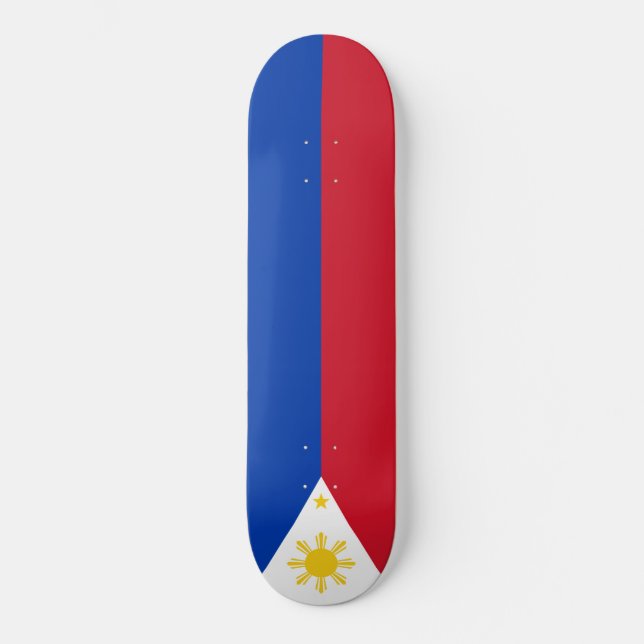 Flag of the Philippines Skateboard (Front)