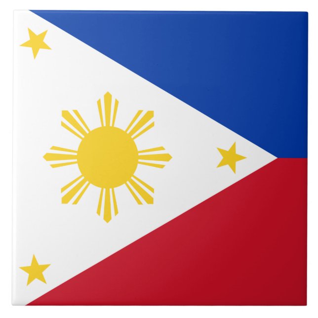 Flag of the Philippines Tile (Front)