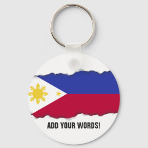 Flag of the Phillipines Key Ring