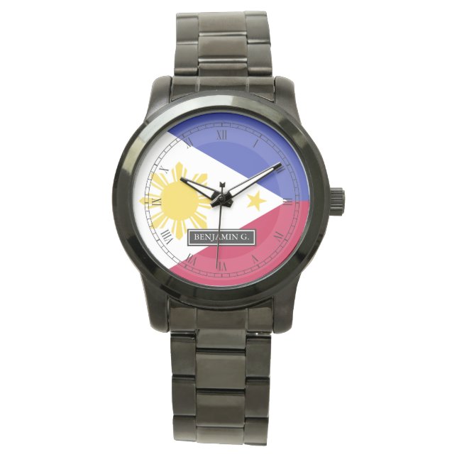 Flag of the Phillipines Watch (Front)