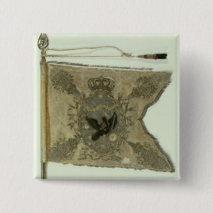 Flag of the Prussian Infantry under Frederick 15 Cm Square Badge