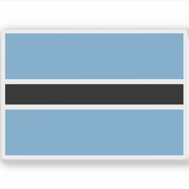 Flag of the Republic of Botswana (Front)