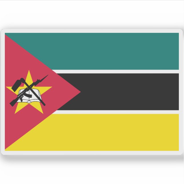 Flag of the Republic of Mozambique (Front)