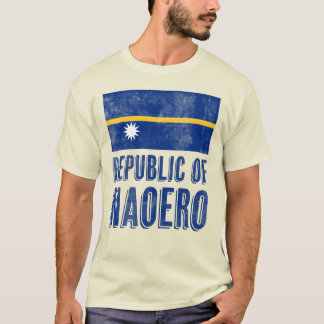 Flag of the Republic of Naoero Grunge T-Shirt