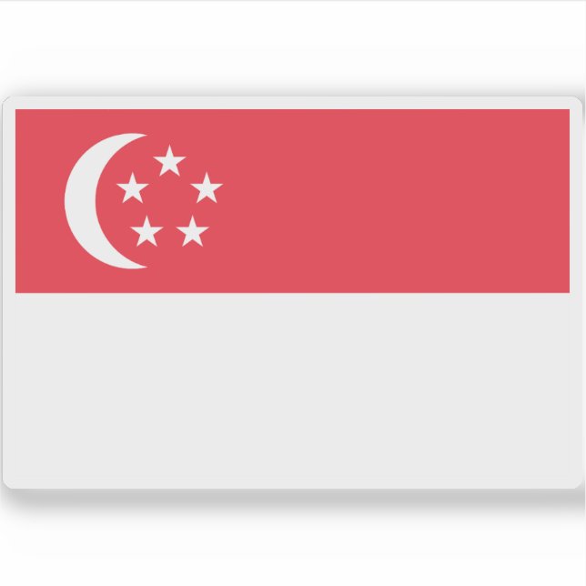 Flag of the Republic of Singapore (Front)