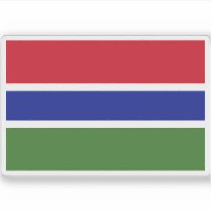 Flag of the Republic of The Gambia