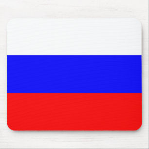 Flag of the Russian Federation - Флаг России Mouse Pad