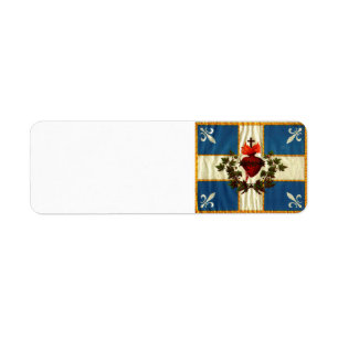 Flag of the Sacred Heart Return label