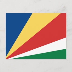 Flag of the Seychelles Postcard