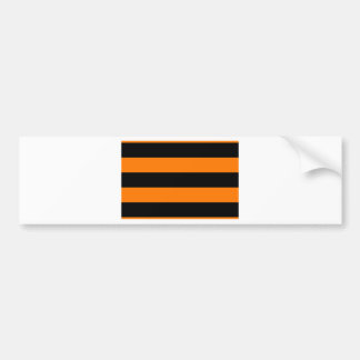 Flag of the St George Ribbon - Георгиевская лента Bumper Sticker