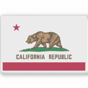 Flag of the state of California, USA