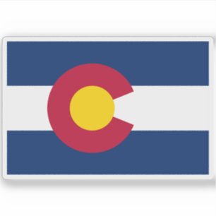 Flag of the state of Colorado, USA