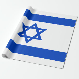 Flag of the State of Israel Wrapping Paper