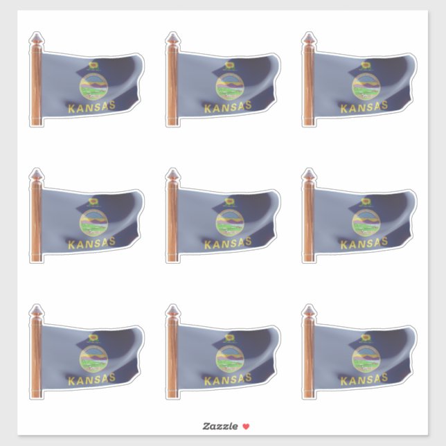 Flag of the State of Kansas (Sheet)