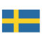 Flag of the Sweden Sticker