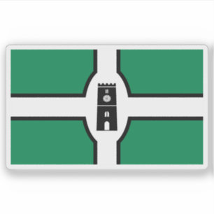 Flag of the town of Newton Abbot, England