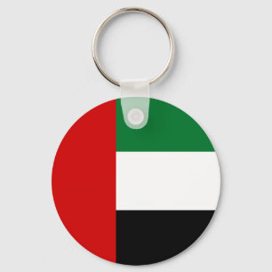 Flag of the United Arab Emirates Key Ring