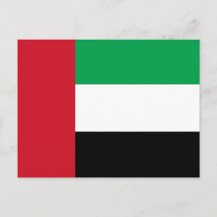 Flag of the United Arab Emirates Postcard