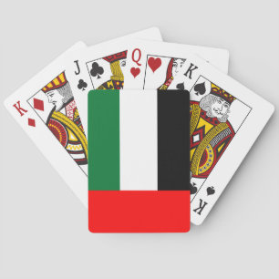 Flag of the United Arab Emirates (UAE) Playing Cards