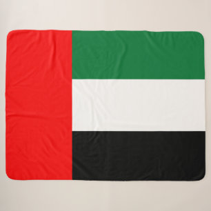 Flag of the United Arab Emirates (UAE) Sherpa Blanket