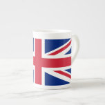 Flag of the United Kingdom Bone China Mug<br><div class="desc">Flag of the United Kingdom</div>