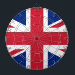 Flag of the United Kingdom Dartboard<br><div class="desc">Flag of the United Kingdom - Union Jack - Union Flag</div>