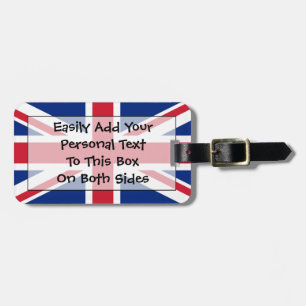 Flag of the United Kingdom Easy ID Personal Luggage Tag