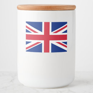 Flag of the United Kingdom Food Label