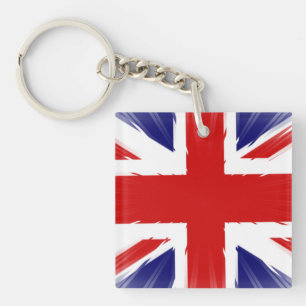Flag of the United Kingdom Key Ring