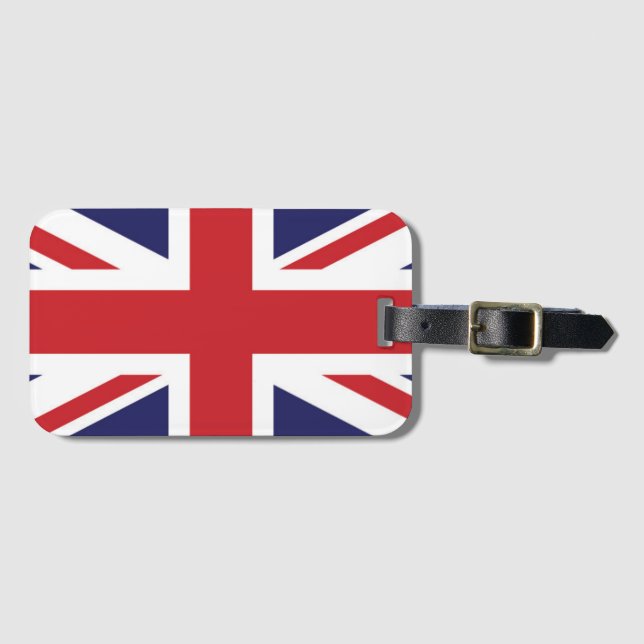 Flag of the United Kingdom Luggage Tag (Front Horizontal)