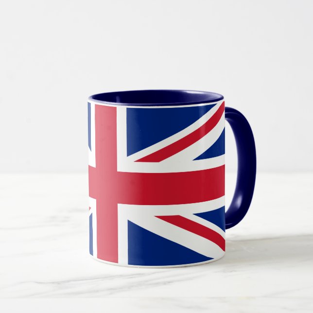 Flag of the United Kingdom Mug (Front Right)