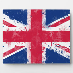 Flag of the United Kingdom or the Union Jack Plaque