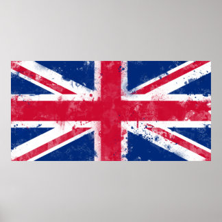 Flag of the United Kingdom or the Union Jack Poster