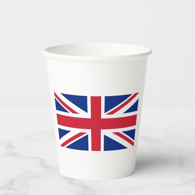 Flag of the United Kingdom Paper Cups (Front)