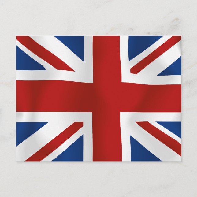 Flag of The United Kingdom Postcard (Front)