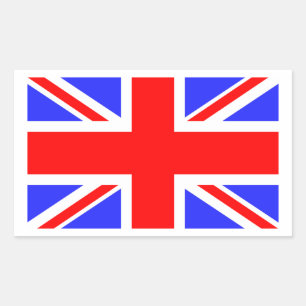 Flag of the United Kingdom Rectangular Sticker