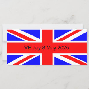 Flag of the United Kingdom VE day 2025