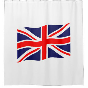 Flag of the United Kingdom + your ideas Shower Curtain